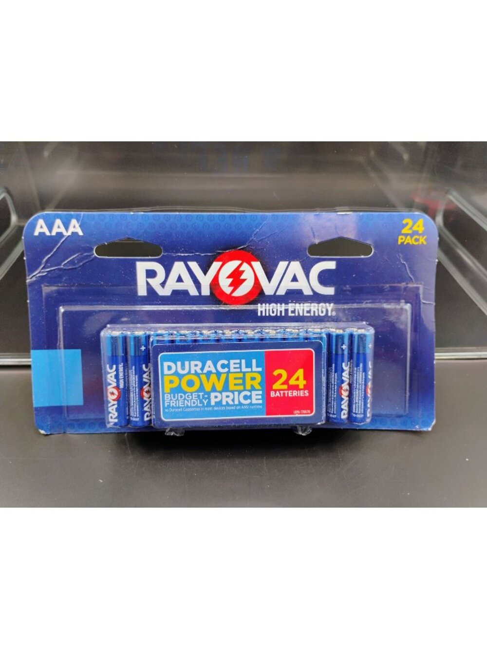 Rayovac High Energy AAA Alkaline Batteries 24 Pack Durable Power